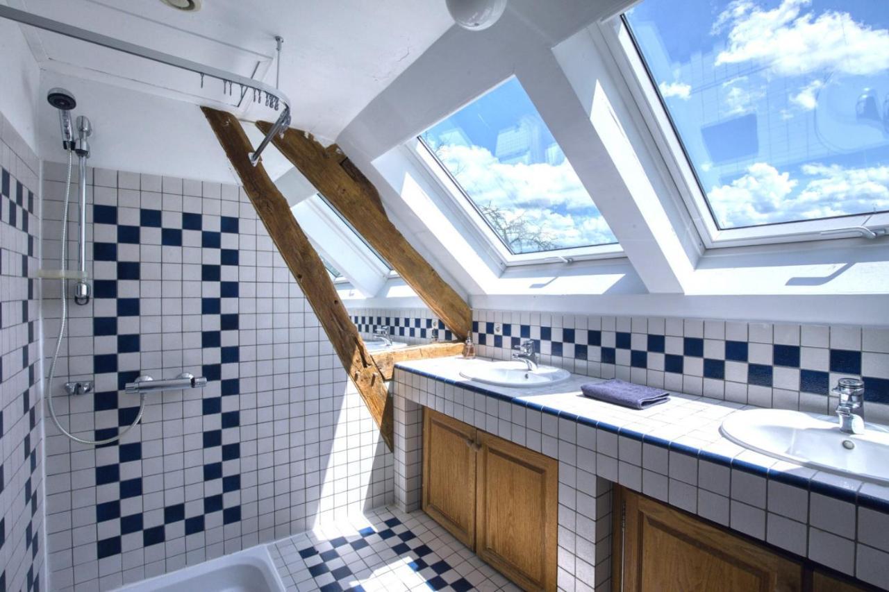 Crazy Villa Le Petit Belair 18 - Heated Pool - Foot - 2H Paris - 30P Aubigny-sur-Nère Exterior foto